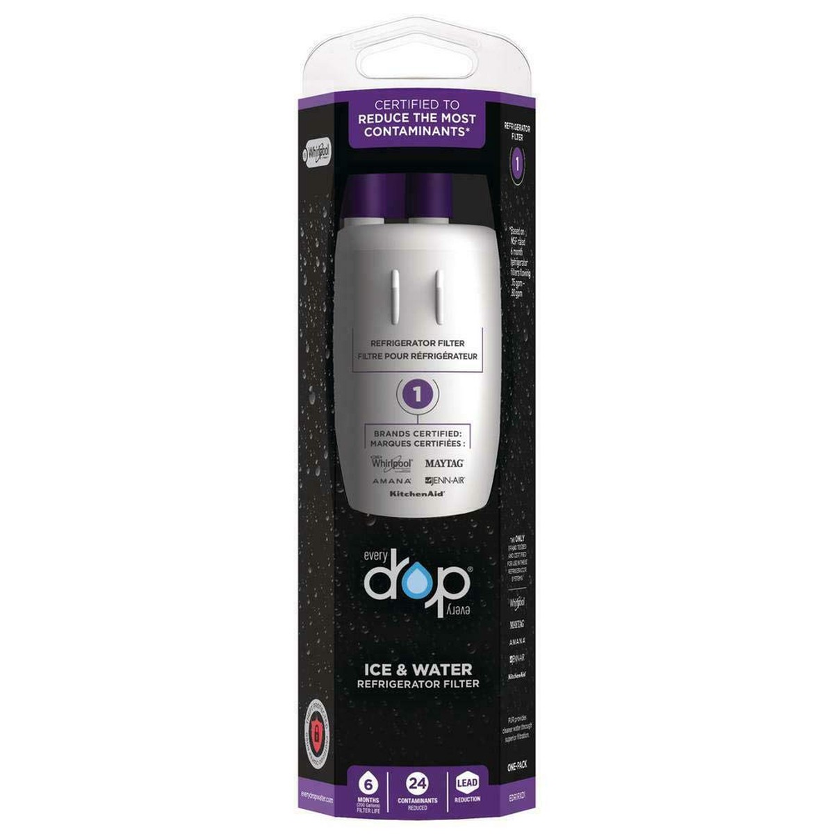 EveryDrop - Filter 1 EDR1RXD1B - Refrigerator Water Filter