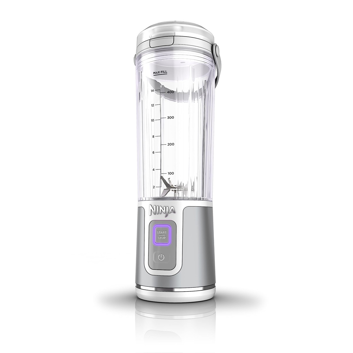 Ninja - Blast BC151WHC Portable Blender - White | 18 fl oz / 530 mL