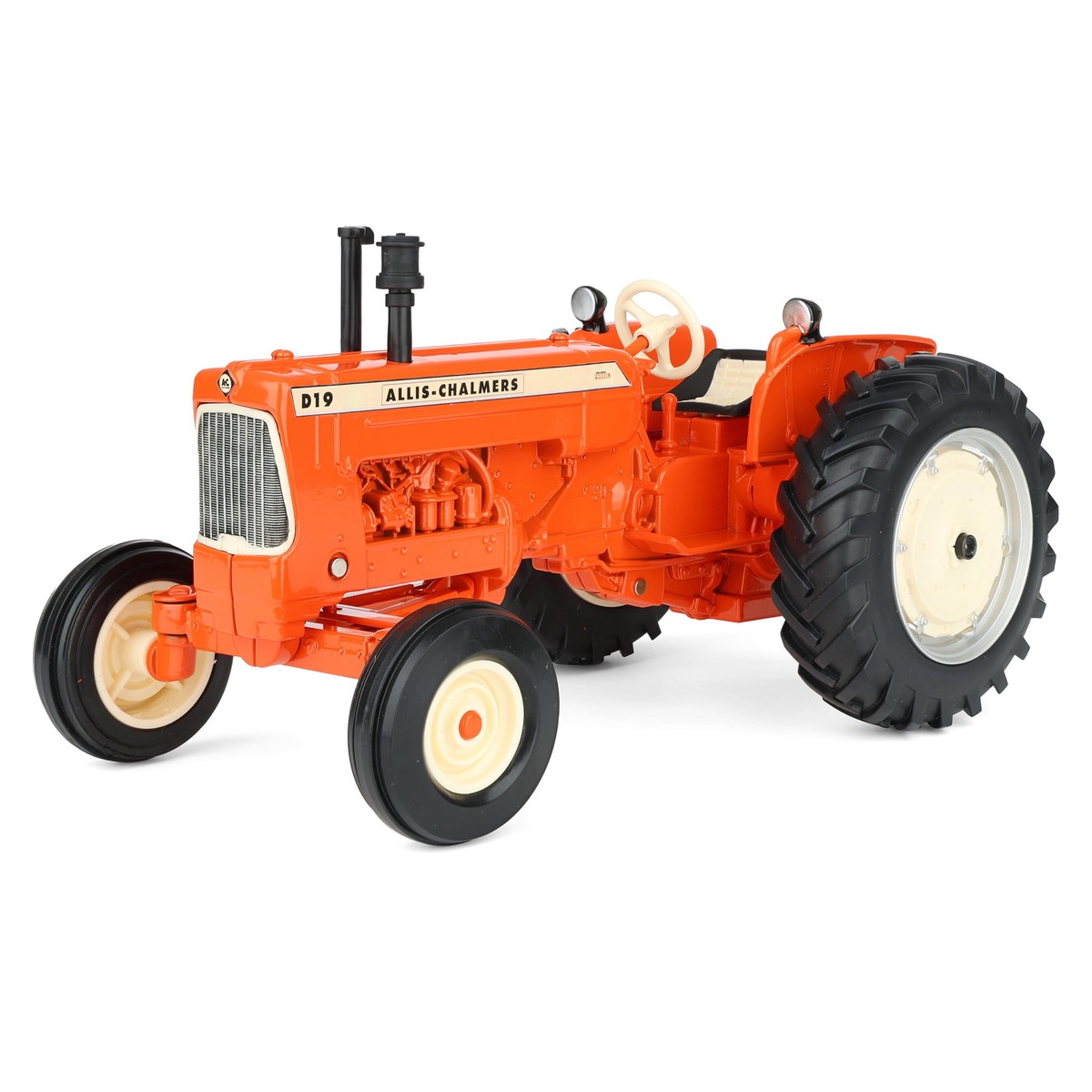 (B&D) 1/16 Allis Chalmers D19 Diesel Tractor with Wide Front by ERTL - Damage Box