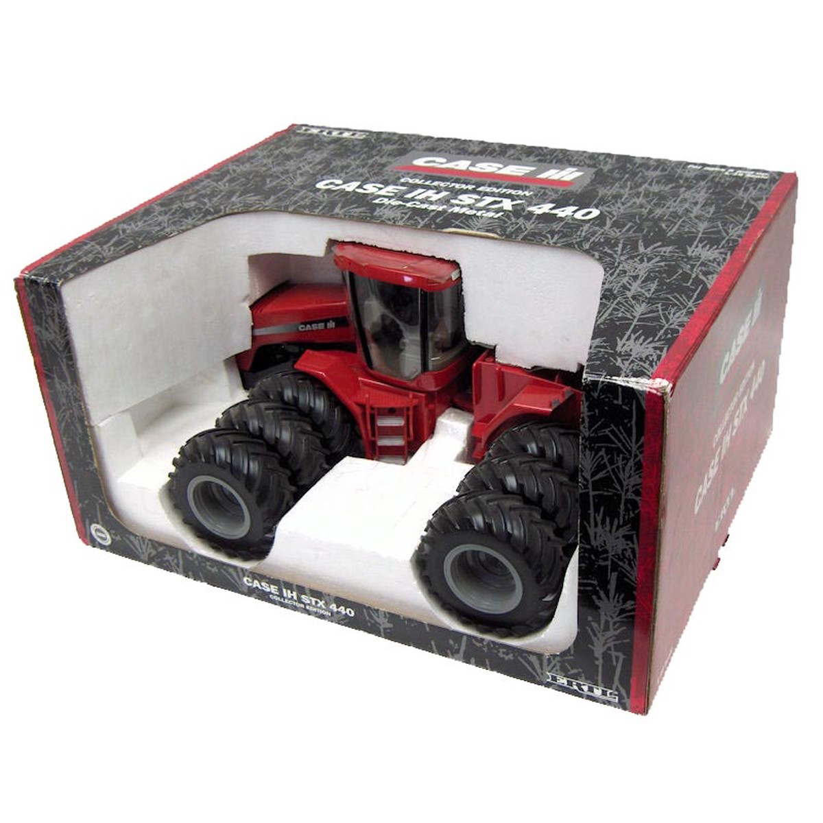 (B&D) 1/16 Case IH STX440 Tractor with Triples by ERTL - Damaged Box