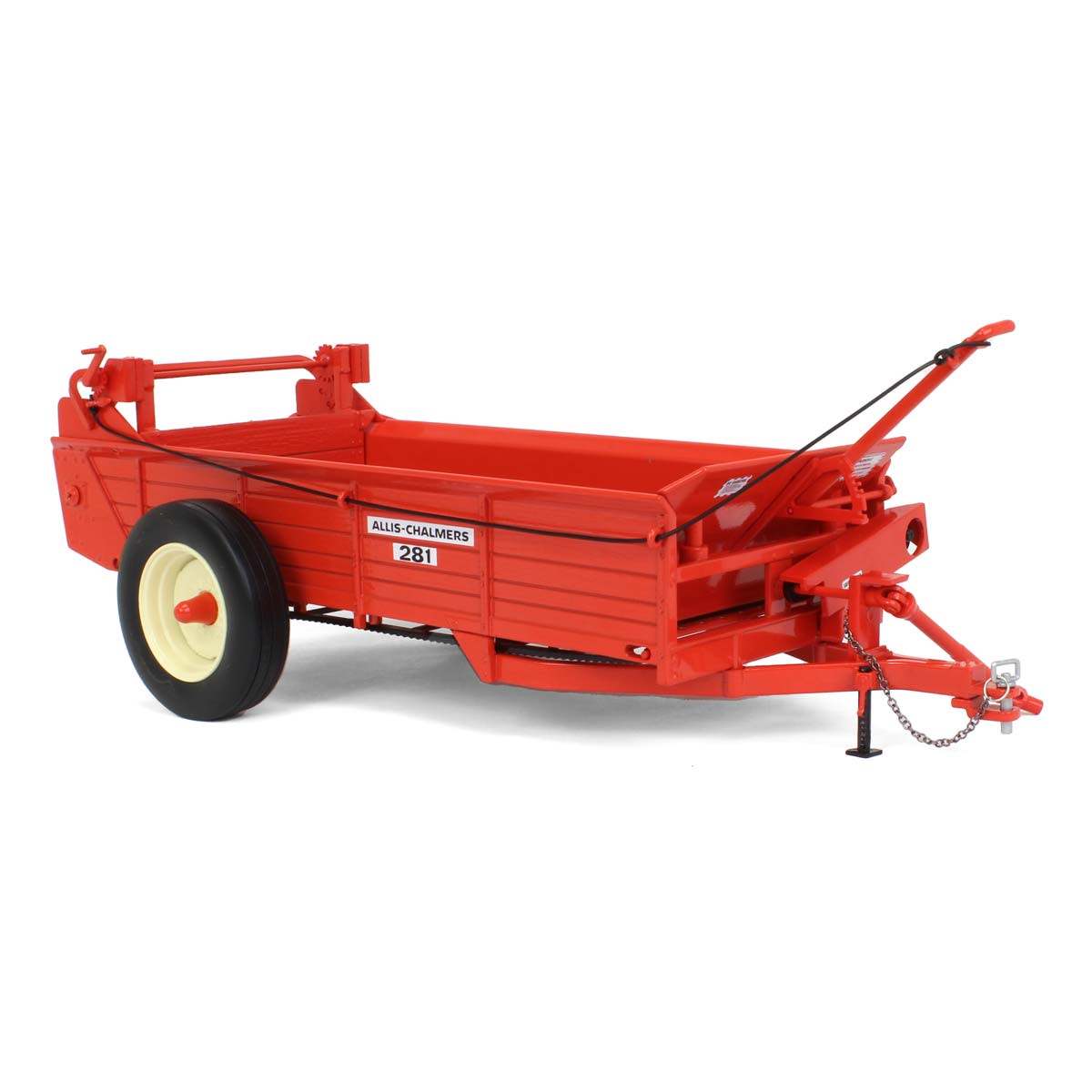(B&D) 1/16 High Detail Allis Chalmers 281 Box Manure Spreader, 2022 Orange Spectacular Show - Damaged Box
