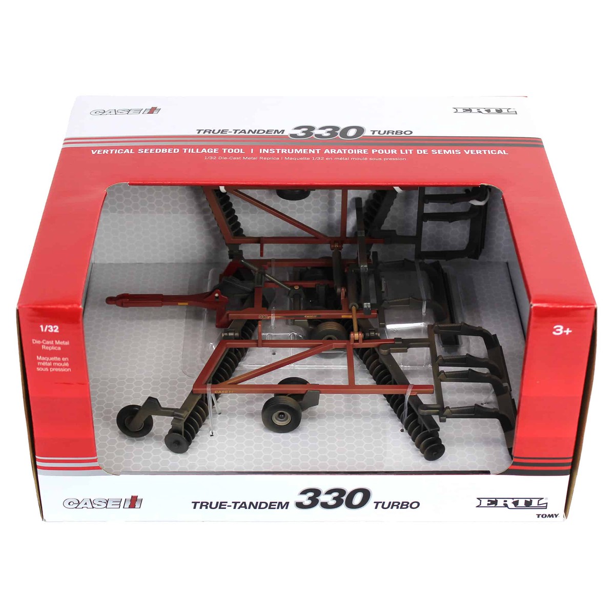 "Muddy" Chase Unit ~ 1/32 Case IH True-Tandem 330 Turbo Disk